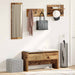 Set mobilier hol cu sertar 4 pcs Lemn vechi Lemn compozit - WALTI WALTI