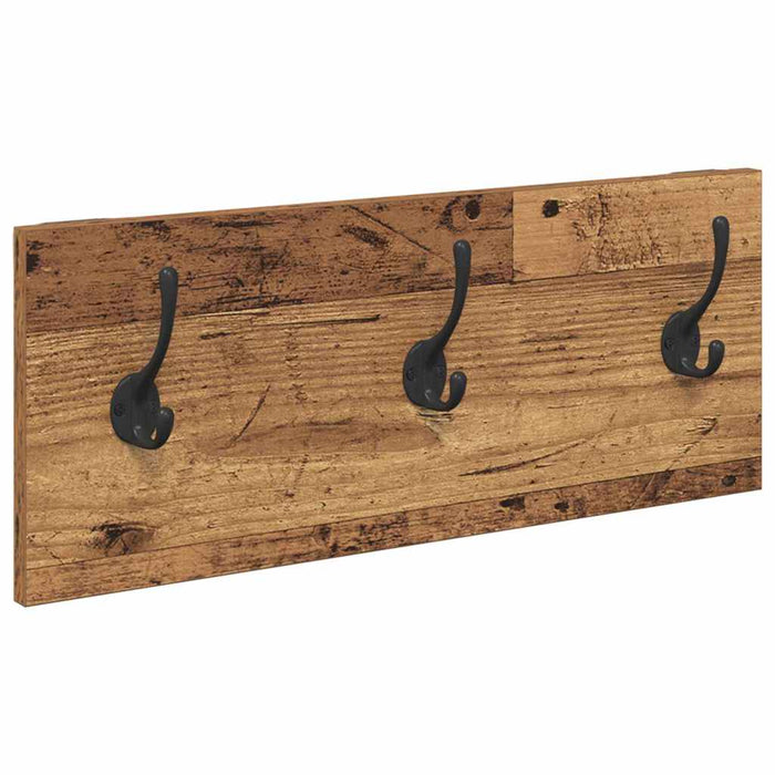 Set mobilier hol cu sertar 4 pcs Lemn vechi Lemn compozit - WALTI WALTI