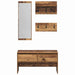 Set mobilier hol cu sertar 4 pcs Lemn vechi Lemn compozit - WALTI WALTI