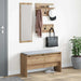 Set mobilier hol cu sertar 4 pcs Stejar artizanal Lemn compozit - WALTI WALTI
