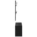 Set mobilier hol cu sertar 4 pcs Stejar Negru Lemn compozit - WALTI WALTI