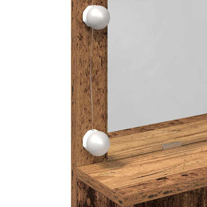 Masă de Machiaj Lemn vechi 80 x 41 x 134,5 cm Lemn compozit - WALTI WALTI