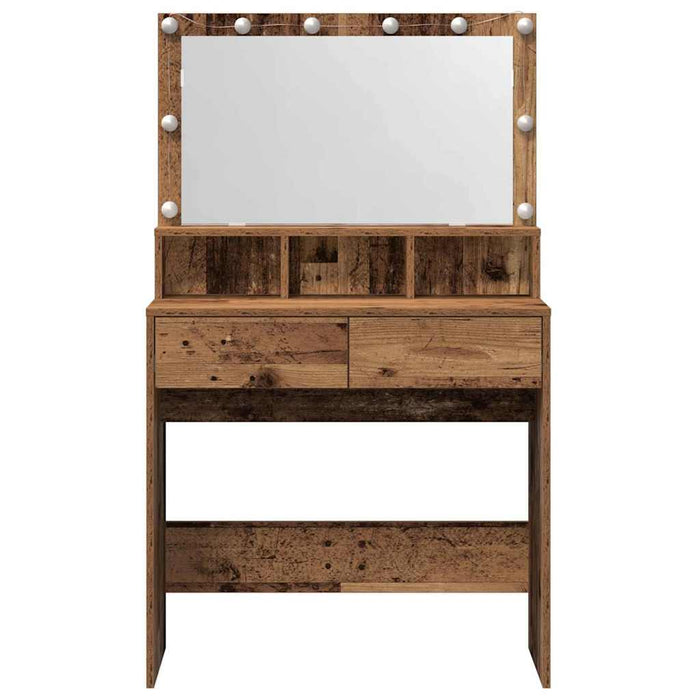 Masă de Machiaj Lemn vechi 80 x 41 x 134,5 cm Lemn compozit - WALTI WALTI