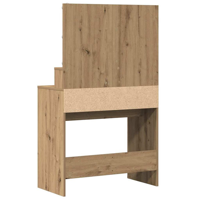Masă de Machiaj cu sertar Stejar Artizanal 80 x 41 x 134,5 cm - WALTI WALTI