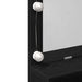 Masă de Machiaj Stejar Negru 80 x 41 x 134,5 cm Lemn compozit - WALTI WALTI