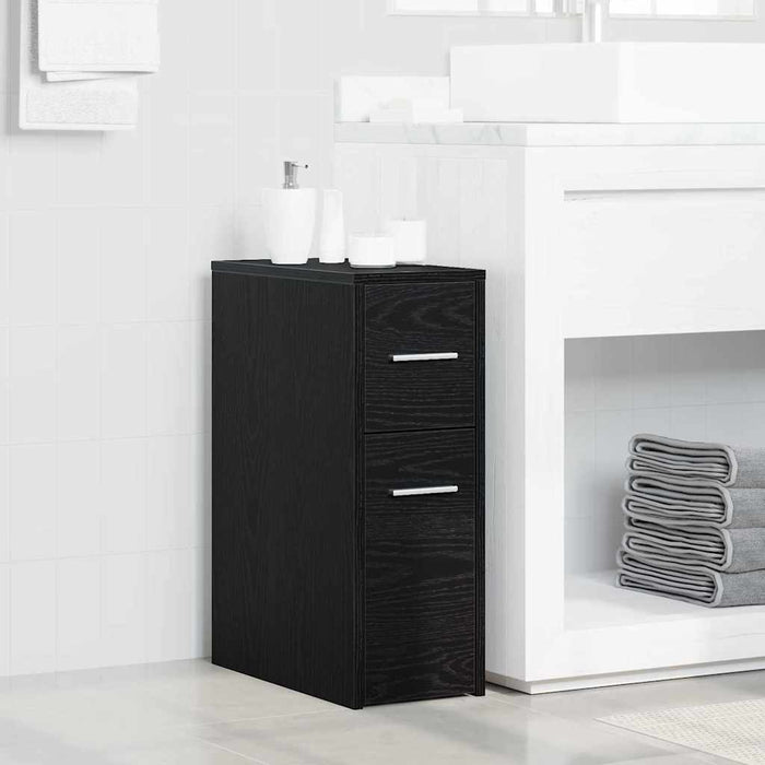Set de mobilier pentru baie Stejar Negru 22 x 44 x 61.5 cm - WALTI WALTI