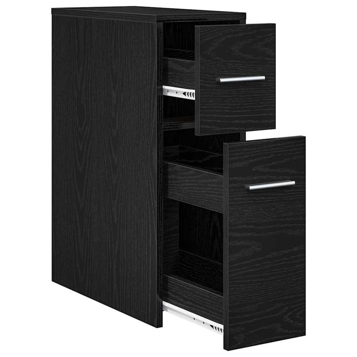 Set de mobilier pentru baie Stejar Negru 22 x 44 x 61.5 cm - WALTI WALTI