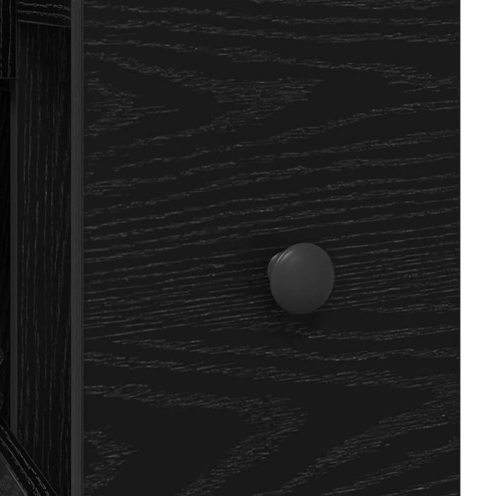Dulap de Baie 21,5 x 50 x 60 cm Lemn prelucrat Stejar Negru - WALTI WALTI