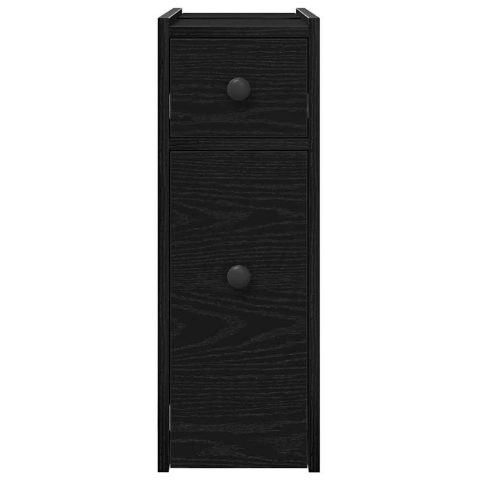 Dulap de Baie 21,5 x 50 x 60 cm Lemn prelucrat Stejar Negru - WALTI WALTI
