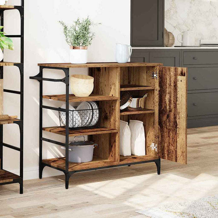 Troler de Bucătărie Lemn vechi 87.5 x 38.5 x 84.5 cm - WALTI WALTI