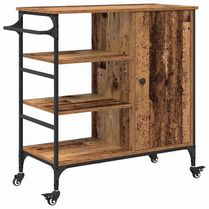 Troler de Bucătărie Lemn vechi 87.5 x 38.5 x 84.5 cm - WALTI WALTI