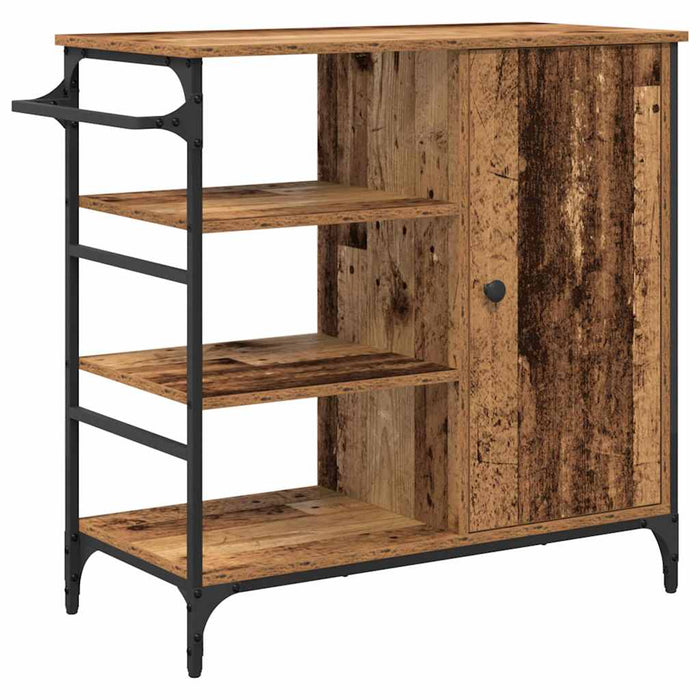 Troler de Bucătărie Lemn vechi 87.5 x 38.5 x 84.5 cm - WALTI WALTI