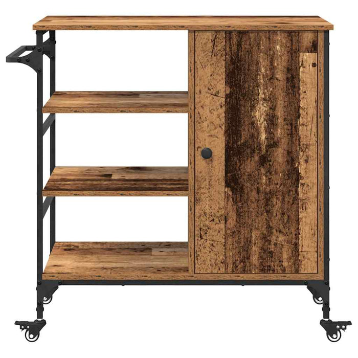 Troler de Bucătărie Lemn vechi 87.5 x 38.5 x 84.5 cm - WALTI WALTI