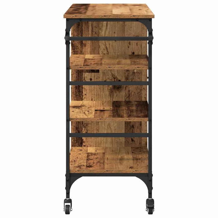 Troler de Bucătărie Lemn vechi 87.5 x 38.5 x 84.5 cm - WALTI WALTI