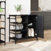 Troler de Bucătărie Stejar negru 87.5 x 38.5 x 84.5 cm - WALTI WALTI