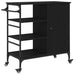 Troler de Bucătărie Stejar negru 87.5 x 38.5 x 84.5 cm - WALTI WALTI