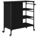 Troler de Bucătărie Stejar negru 87.5 x 38.5 x 84.5 cm - WALTI WALTI