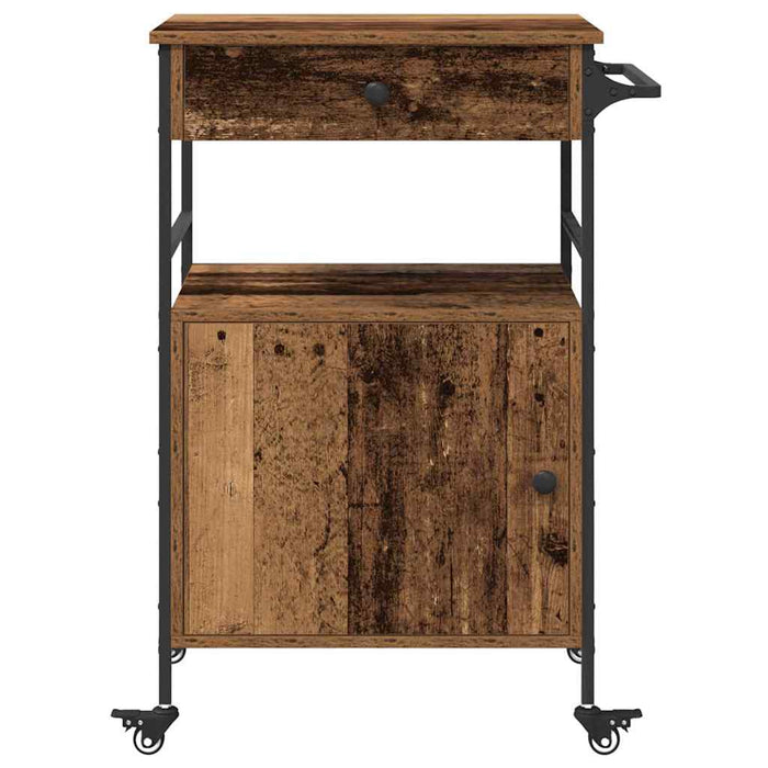 Troler de Bucătărie Lemn vechi 56 x 43 x 89.5 cm Lemn compozit - WALTI WALTI