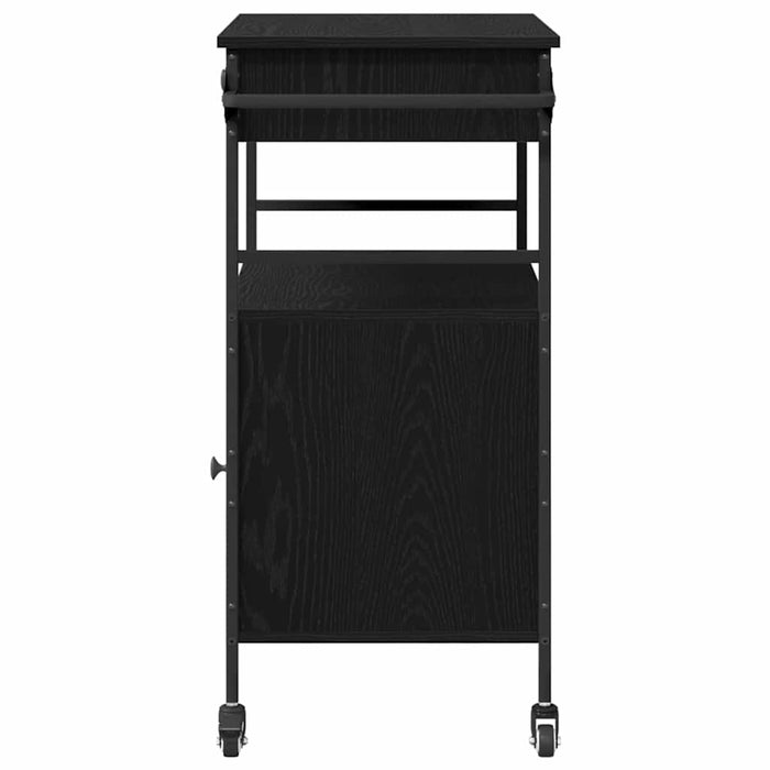 Troler de Bucătărie Stejar Negru 56 x 43 x 89.5 cm - WALTI WALTI