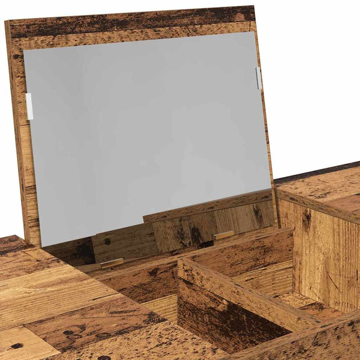 Masă de Machiaj Lemn vechi 100 x 45 x 76 cm Lemn compozit - WALTI WALTI