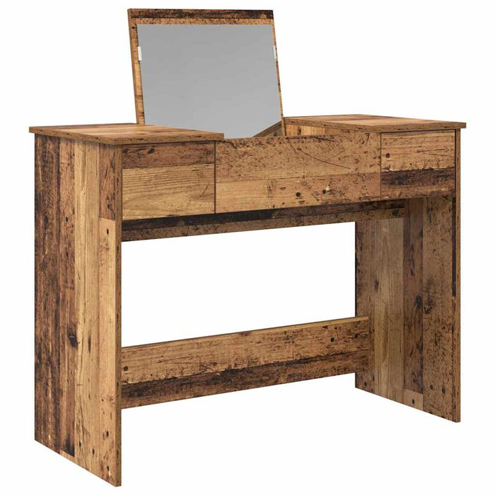 Masă de Machiaj Lemn vechi 100 x 45 x 76 cm Lemn compozit - WALTI WALTI