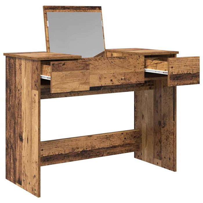Masă de Machiaj Lemn vechi 100 x 45 x 76 cm Lemn compozit - WALTI WALTI