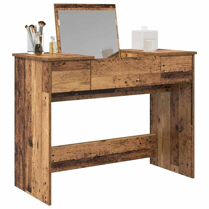 Masă de Machiaj Lemn vechi 100 x 45 x 76 cm Lemn compozit - WALTI WALTI