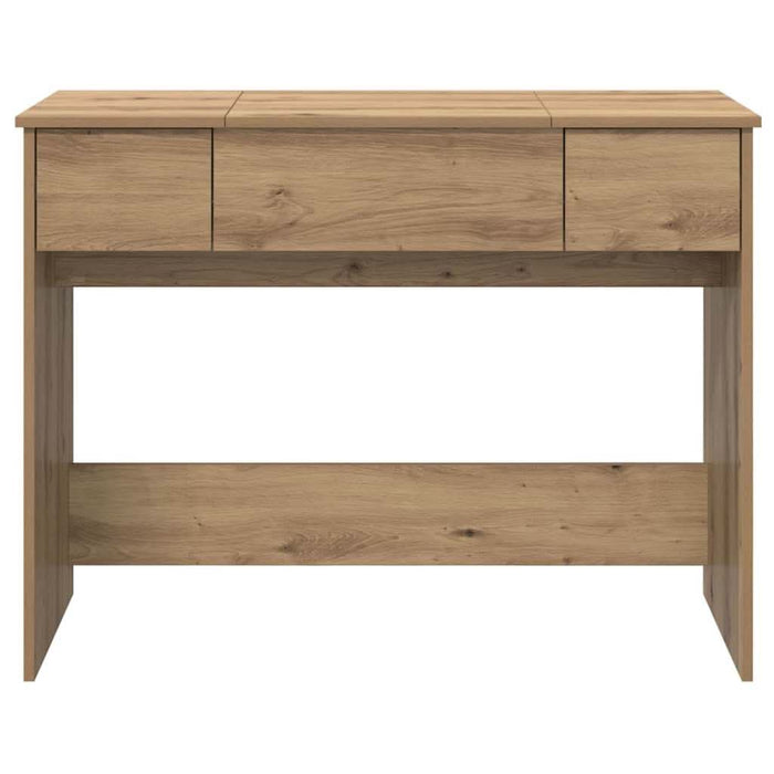 Masă de Machiaj stejar artizanal 100 x 45 x 76 cm Lemn compozit - WALTI WALTI