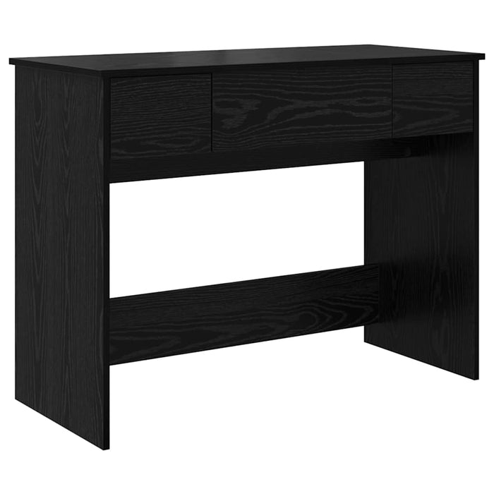 Masă de Machiaj Stejar negru 100 x 45 x 76 cm Lemn compozit - WALTI WALTI