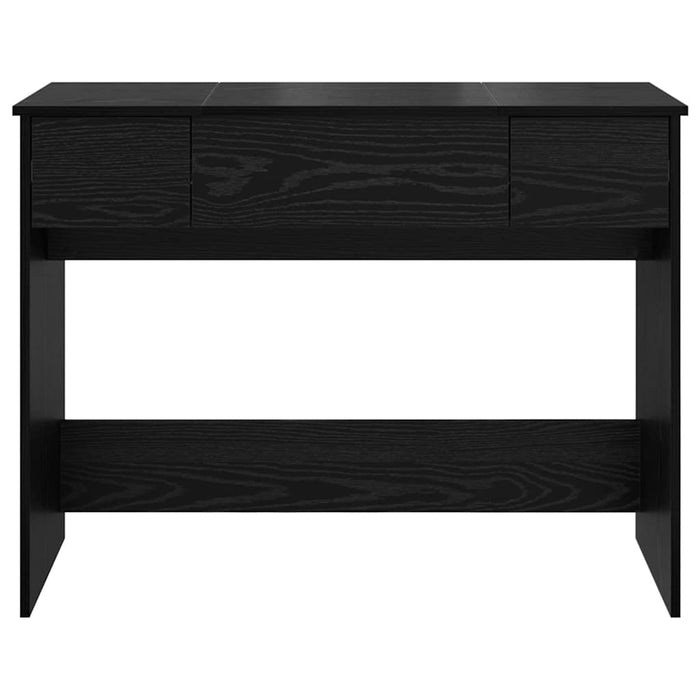 Masă de Machiaj Stejar negru 100 x 45 x 76 cm Lemn compozit - WALTI WALTI