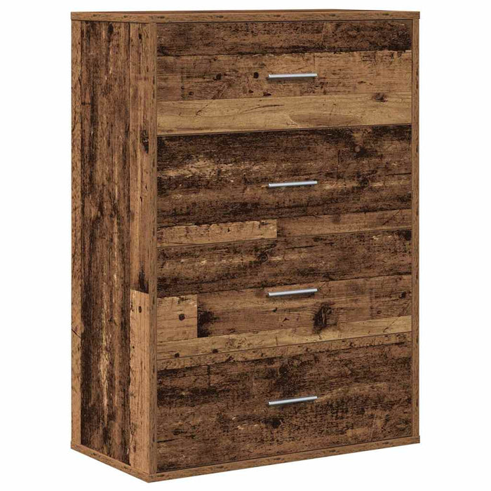 Bufet cu sertar Lemn vechi 60 x 31 x 84 cm Lemn compozit - WALTI WALTI