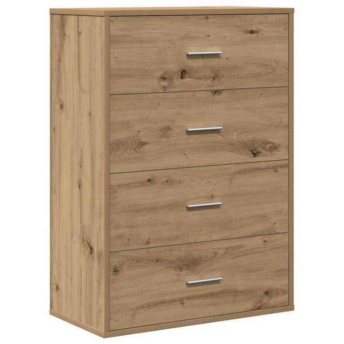 Bufet cu sertar Stejar Artizanal 60 x 31 x 84 cm Lemn compozit - WALTI WALTI