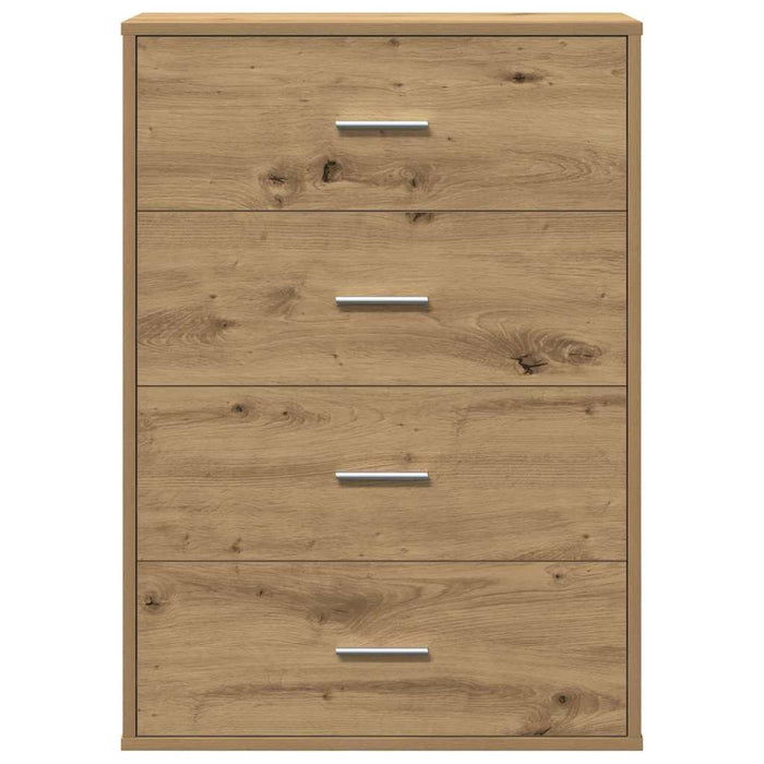 Bufet cu sertar Stejar Artizanal 60 x 31 x 84 cm Lemn compozit - WALTI WALTI