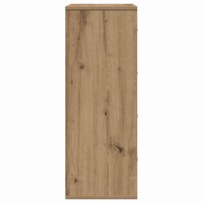 Bufet cu sertar Stejar Artizanal 60 x 31 x 84 cm Lemn compozit - WALTI WALTI