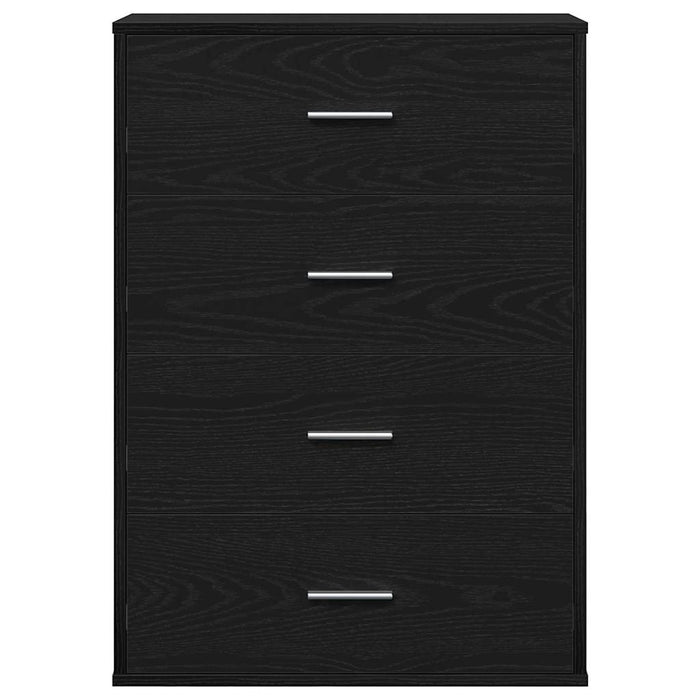 Bufet cu sertar Stejar Negru 60 x 31 x 84 cm Lemn compozit - WALTI WALTI