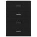 Bufet cu sertar Stejar Negru 60 x 31 x 84 cm Lemn compozit - WALTI WALTI
