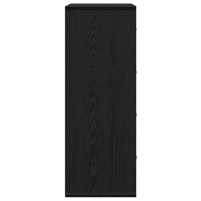 Bufet cu sertar Stejar Negru 60 x 31 x 84 cm Lemn compozit - WALTI WALTI