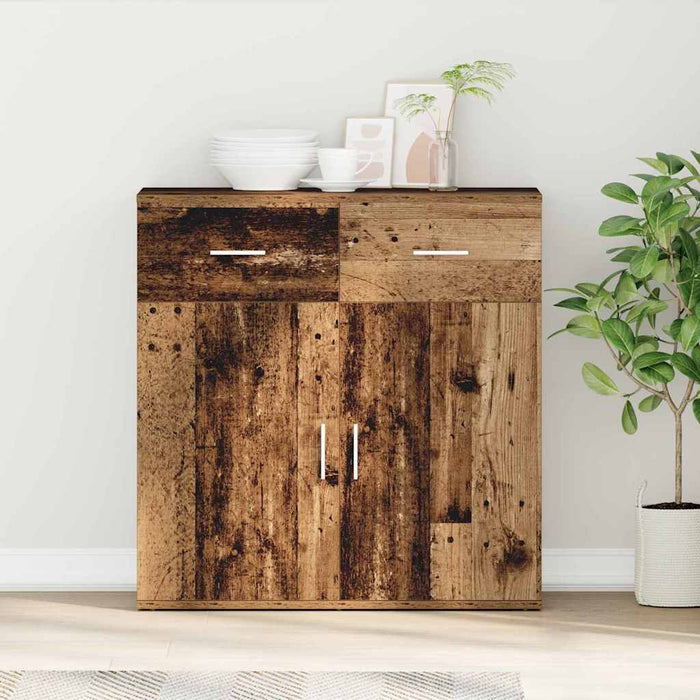 Bufet cu sertar Lemn vechi 78 x 38 x 80 cm Lemn compozit - WALTI WALTI