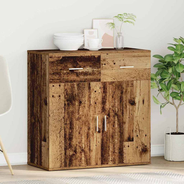 Bufet cu sertar Lemn vechi 78 x 38 x 80 cm Lemn compozit - WALTI WALTI