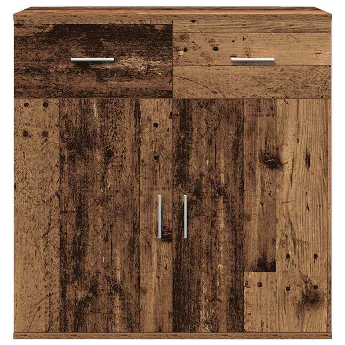 Bufet cu sertar Lemn vechi 78 x 38 x 80 cm Lemn compozit - WALTI WALTI