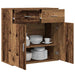 Bufet cu sertar Lemn vechi 78 x 38 x 80 cm Lemn compozit - WALTI WALTI