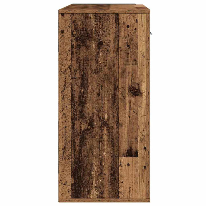 Bufet cu sertar Lemn vechi 78 x 38 x 80 cm Lemn compozit - WALTI WALTI
