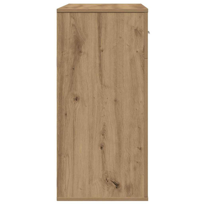 Bufet cu sertar Stejar Artizanal 78 x 38 x 80 cm Lemn compozit - WALTI WALTI