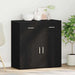 Bufet cu sertar Stejar Negru 78 x 38 x 80 cm Lemn compozit - WALTI WALTI