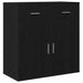 Bufet cu sertar Stejar Negru 78 x 38 x 80 cm Lemn compozit - WALTI WALTI