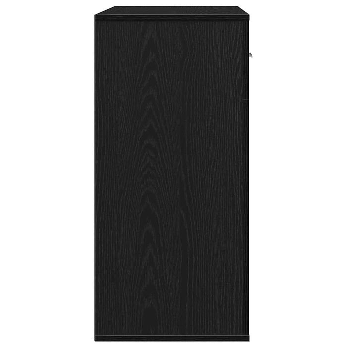 Bufet cu sertar Stejar Negru 78 x 38 x 80 cm Lemn compozit - WALTI WALTI