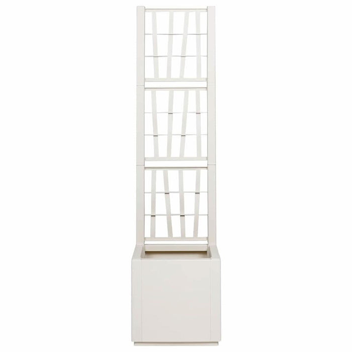 Cutie pentru flori Alb 36 x 36 x 140 cm Plastic - WALTI WALTI