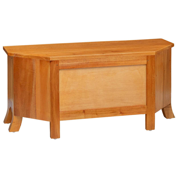 Cabinet TV natural 100 x 40,5 x 46 cm Lemn masiv de mahon - WALTI WALTI