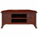 Cabinet TV cu raft Maro 100 x 40,5 x 46 cm Lemn masiv de mahon - WALTI WALTI
