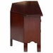 Cabinet TV cu raft Maro 100 x 40,5 x 46 cm Lemn masiv de mahon - WALTI WALTI